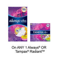 Always Coupon $2 OFF