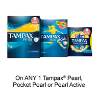 Tampax Coupon $2 OFF