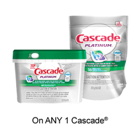 Cascade Coupon $1 OFF