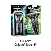 Gillette Coupon $1.5 OFF