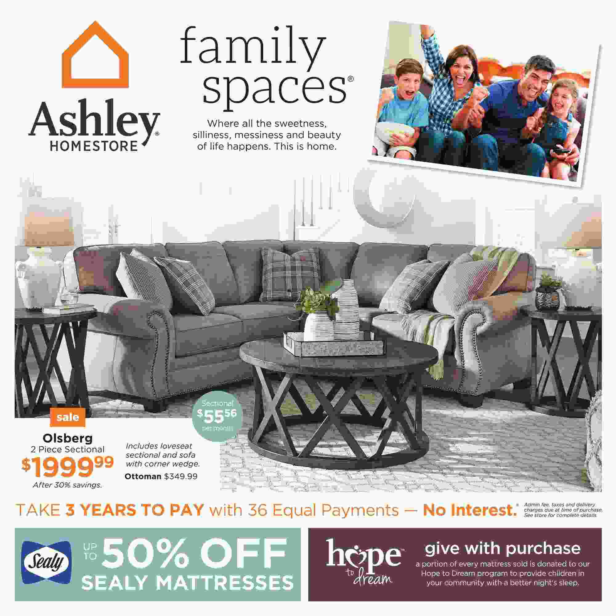 Ashley Furniture Homestore Flyer On January 31 February 20 2019