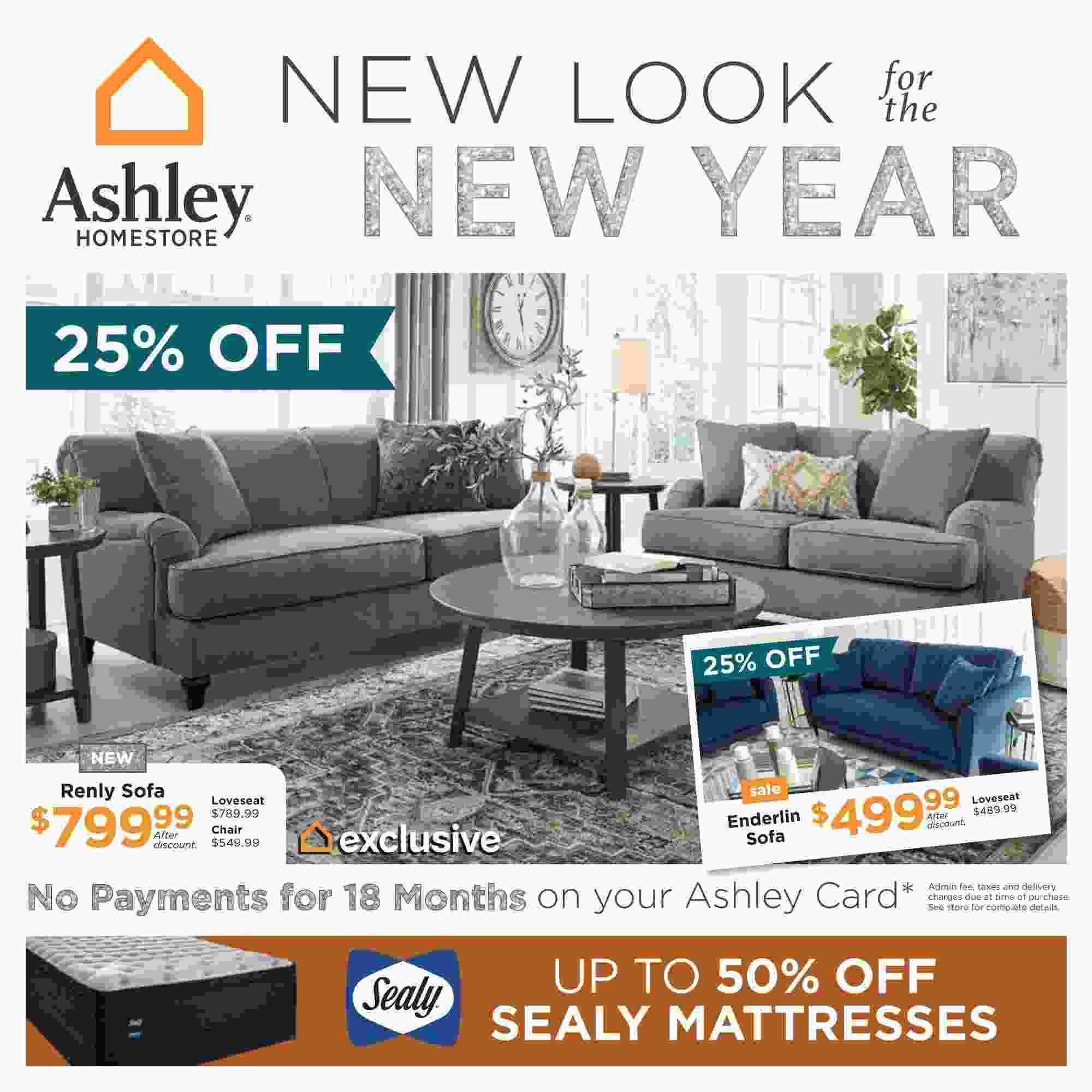 Ashley Furniture Homestore Flyer On January 9 22 2020