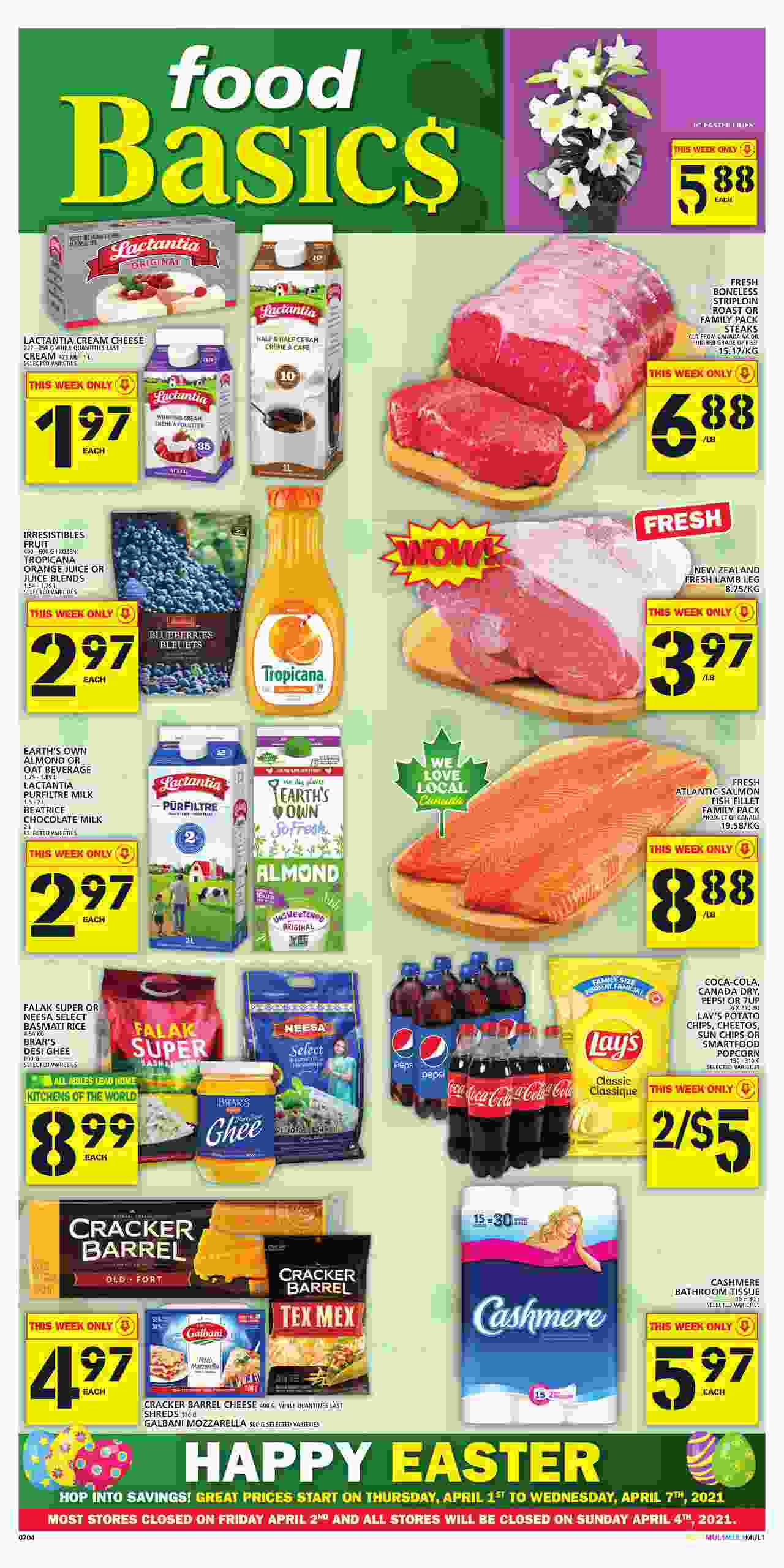 Food Basics Flyer On April 1 7 2021