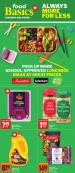 Food Basics Flyer Lunchbox Ideas August 27 - September 23 2026