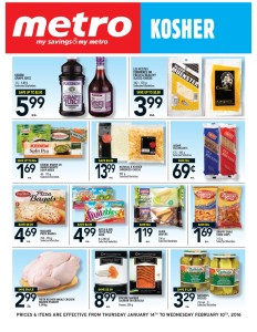 Metro Weekly Flyer 18 Jan 2016
