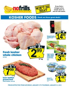 No Frills Weekly Flyer 17 Jan 2016