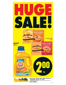 No Frills Weekly Flyer 18 Jan 2016