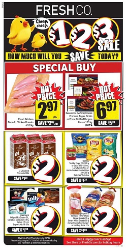 Freshco Flyer July 28 - August 3 2016 Hot Price And Special Buy