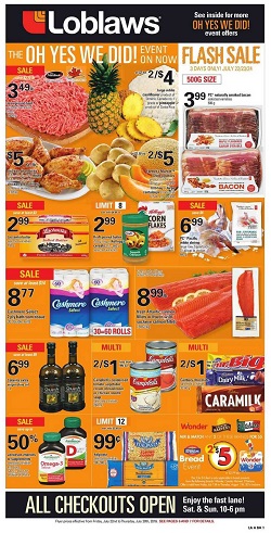 Loblaws Flyer July 22 - 28 2016