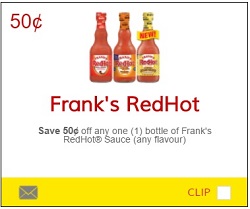 No Frills Flyer July 29 - August 4 Save $0.50 on RedHot Sauce