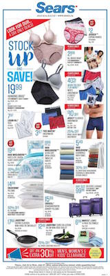 Sears Flyer 22 July 2016