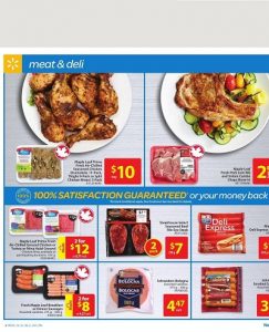 Walmart Flyer July 11 2016 Meat and Deli Options 