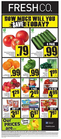 Freshco Flyer August 11 - 17 2016 Hot Prices