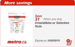 Metro Coupon Save $1 On Nuts