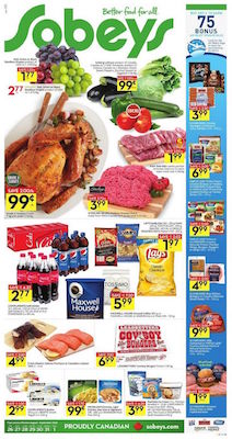 Sobeys Flyer 25 Aug 2016