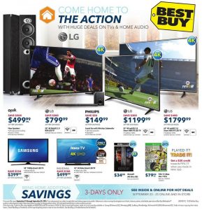 Best Buy Flyer September 25 2016