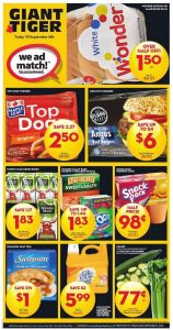 Giant Tiger Flyer September 5 2016 Last Chance