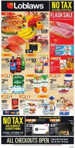Loblaws Flyer September 9 2016 Flash Sale