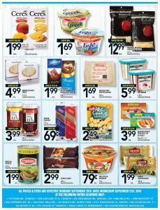 Metro Flyer September 19 2016 With Printable Coupon