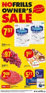 No Frills Flyer September 9 2016 With Printable Coupon 