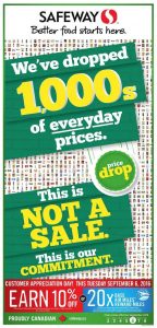 Safeway Flyer September 2 - 8 2016 Big Sale