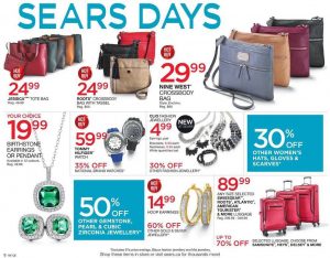 Sears Flyer September 25 2016