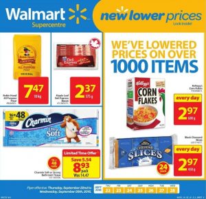 Walmart Flyer September 22 2016