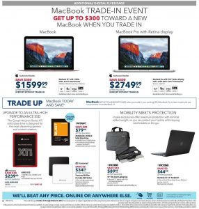 Best Buy Flyer October 25 2016 Macbook Trade In Event