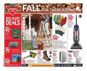 Canadian Tire Flyer October 30 2016