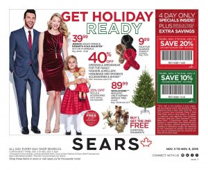 Sears Flyer November 6 2016