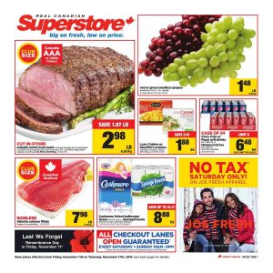 Superstore Flyer November 13 2016