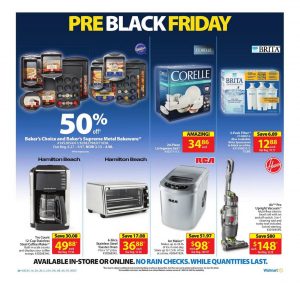 Walmart Flyer November 21 2016 Pre Black Friday