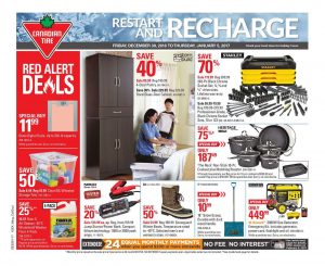 Canadian Tire Flyer December 31 2016