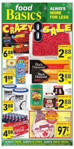 Food Basics Flyer December 7 2016 Crazy 8 Sale