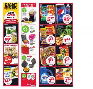 Giant Tiger Flyer December 19 2016