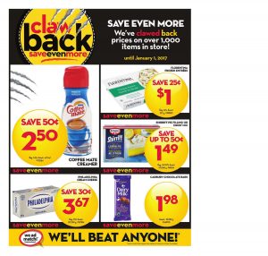 Giant Tiger Flyer December 8 2016