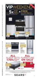Sears Flyer December 9 2016 Appliances