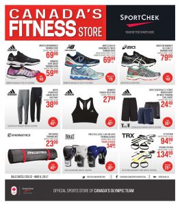 Sport Chek Flyer February 22 2017