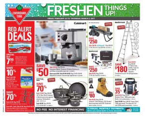Canadian Tire Flyer February 25 2017