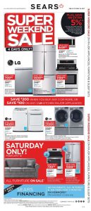 Sears Flyer February 16 2017 Super Weekend Sale