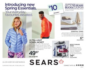 Sears Flyer March 17 2017 Spring Essentials