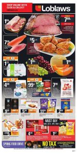 Loblaws Flyer April 1 2017