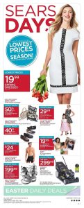 Sears Flyer April 16 2017