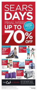 Sears Flyer April 21 2017
