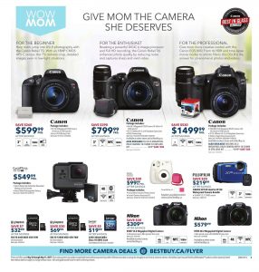 Best Buy Flyer May 6 2017 Mother's Day