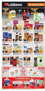 Loblaws Flyer May 8 2017