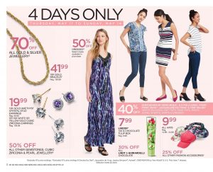 Sears Flyer May 11 2017 Mom's Day