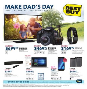 Best Buy Flyer June 10 2017 Father's Day