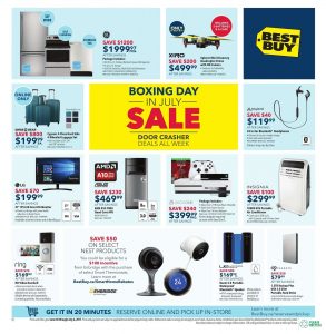 Best Buy Flyer June 30 2017 Boxing Day In July