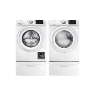 Save $450 on SAMSUNG Front-Load Laundry Pair